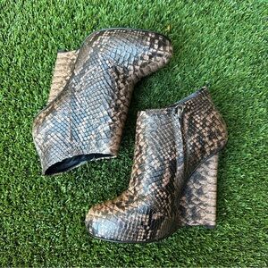 Giuseppe Zanotti wedge booties